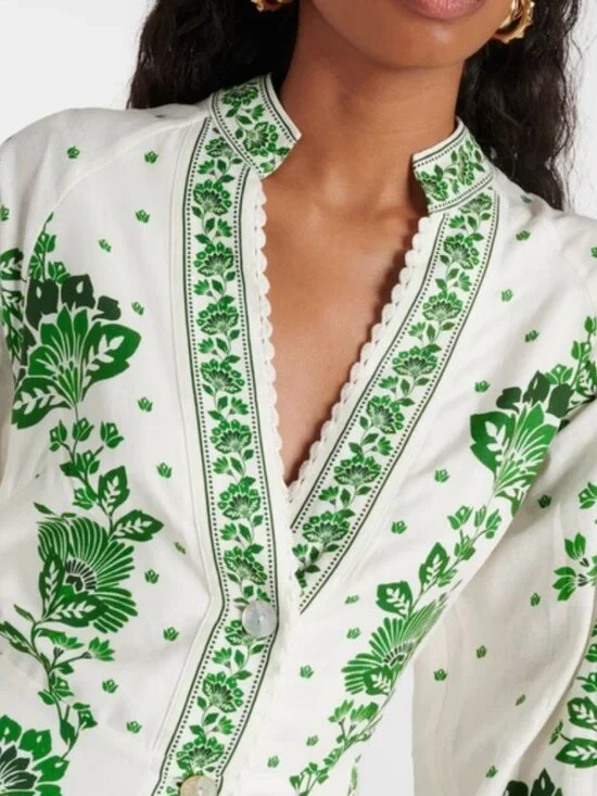 Farm Rio Forest soul off white maxi dress - Picture 2 of 6